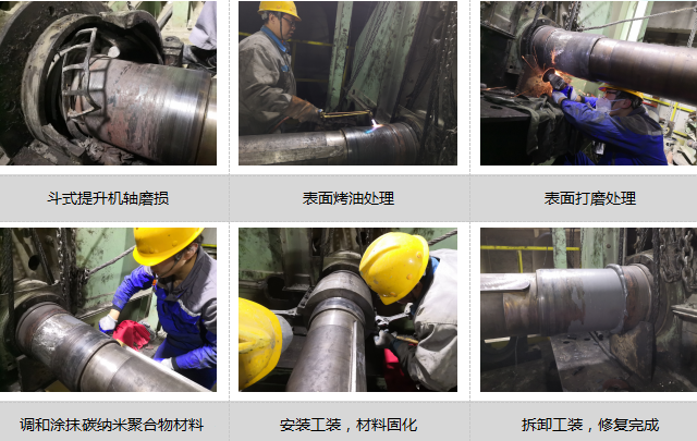 出現斗式提升機軸磨損問題的修復解決方法